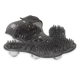 Gaiam Restore Hand-Held Rolling Massager, Palm-Shaped Roller Glove with Seven 360-degree Stainless Steel Roller Balls, Arms, Chest, Thigh, Back & Neck Massager to Reduce Sore Muscles