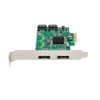 IO CREST SI-PEX40058 - Tarjeta controladora (2 Puertos, SATA III,