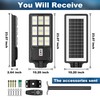Sinpbw Solar Street Light 9000W Outdoor Light Wide Angle Motion
