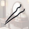 Point Style Traditional Hairpin (Ebony Wood) 2ea