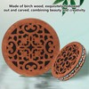 8-inch/12-inch Ocean Drum Ethnic Percussion Instrument Onomatopoeic Music Portable Hand