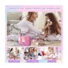 24 Piezas Juego De Maquillaje De Niñas Maquillaje Lavable rosa
