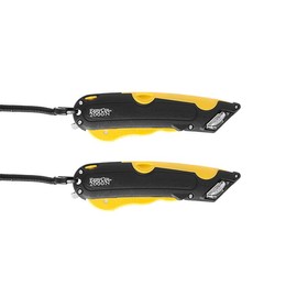 Easy Box Cutter 2000 Yellow STD - Utility Knife, Box Cutter Ergonomic Handle for Precise Cutting - Durable Multi-use Tool - Safe and Reliable - Ideal for Home and Office Use (2)