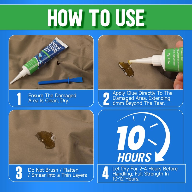 Wader Repair Glue 2.1 oz – Flexible, Waterproof Wader Patch
