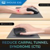 Adesso iMouse A20 Ergonomic Wireless Mouse, 1000/1600/2400 DPI, Vertical Design,