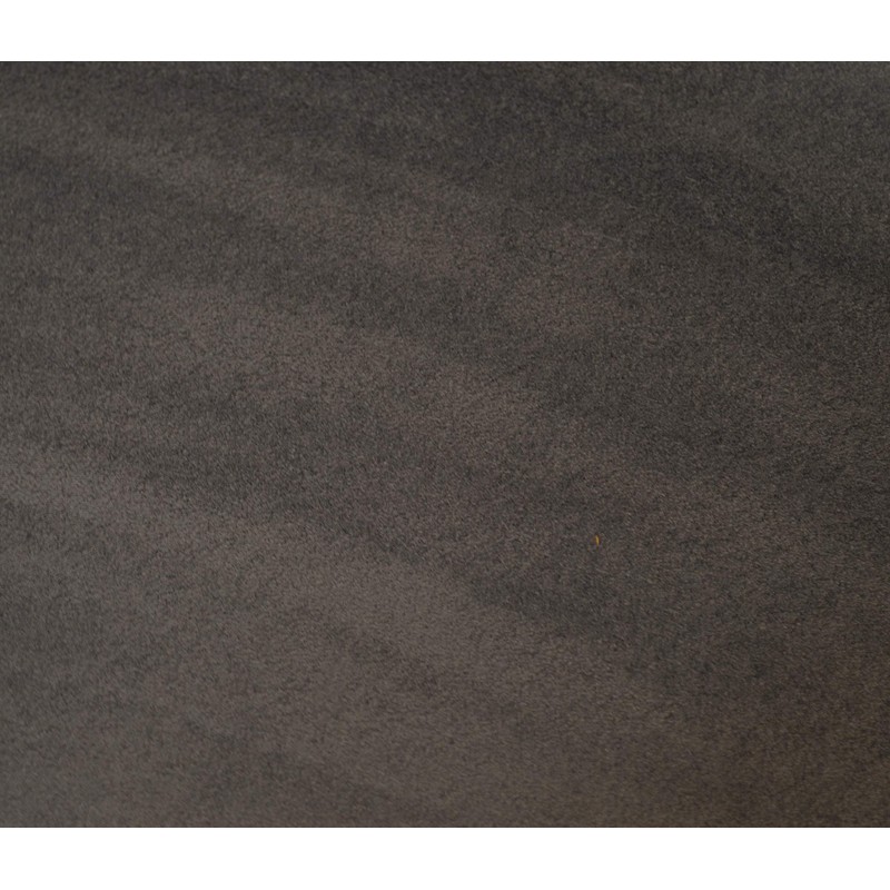 Dark Grey Microsuede Deluxe Foam Backed Headliner Fabric for Car