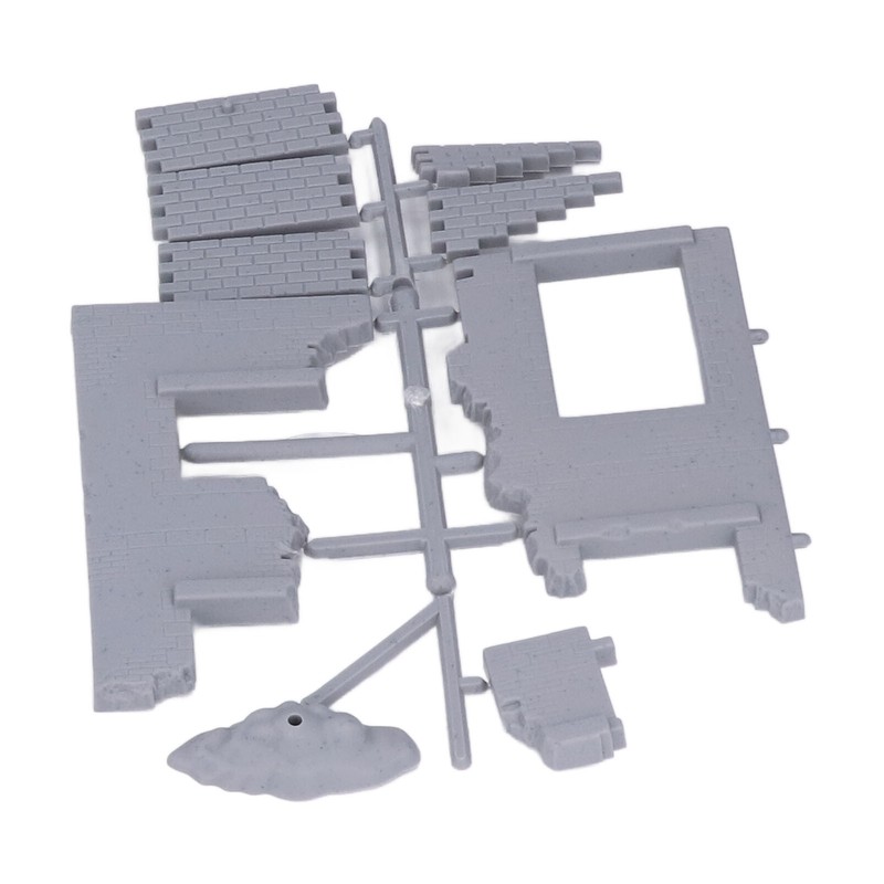 War Toy Kit Soldier Figures Toys Chariot Models Plastic Castle
