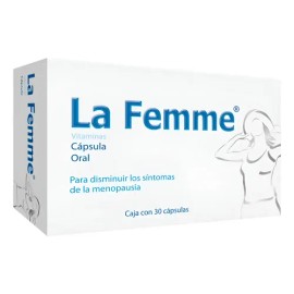 Suplemento C/30 Cápsulas Progela La Femme Vitaminas