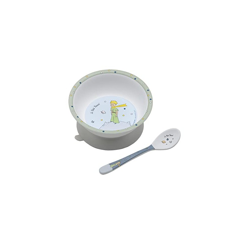 The Little Prince Bowl with Suction Cup and Spoon