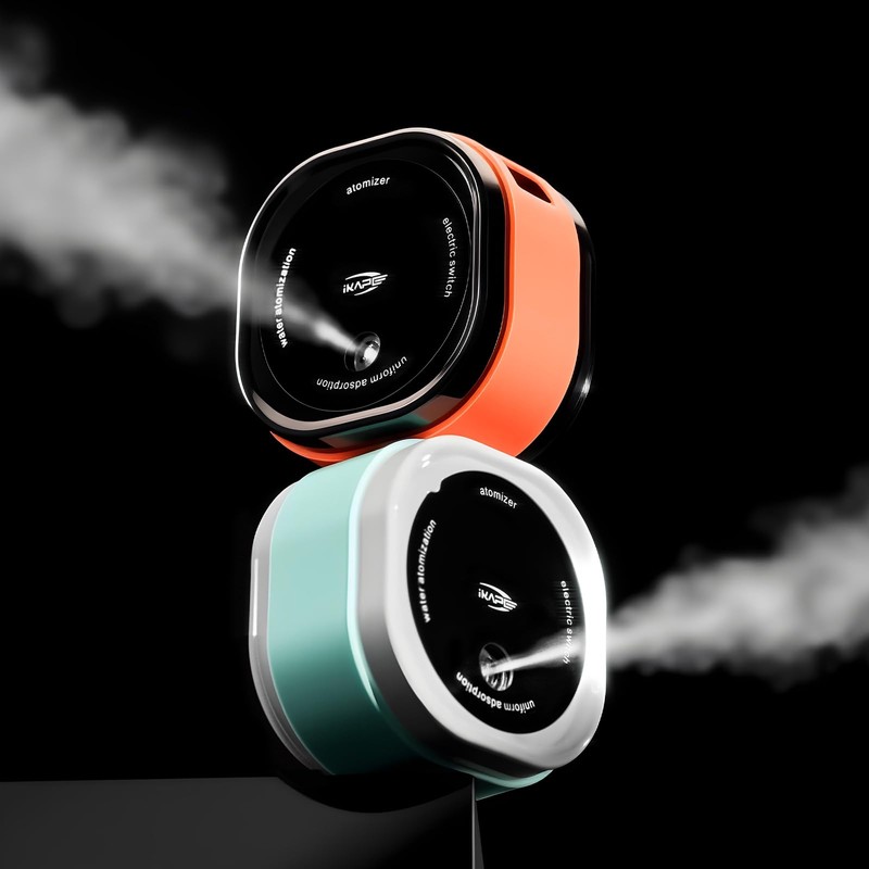 Magnetic Rechargeable Coffee Bean Spray Bottle & Tray Set, 20ml