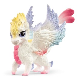 schleich 70825 Rainbow Baby Dragon, from 5 years BAYALA - Figurine, 10 x 10 x 8 cm