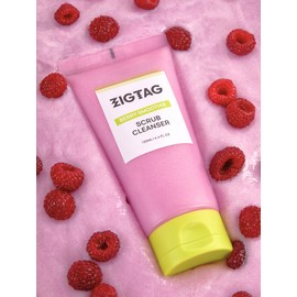 Jiktaek Jiktak Jiktak Berry Smoothie Konjac Scrub Cleanser