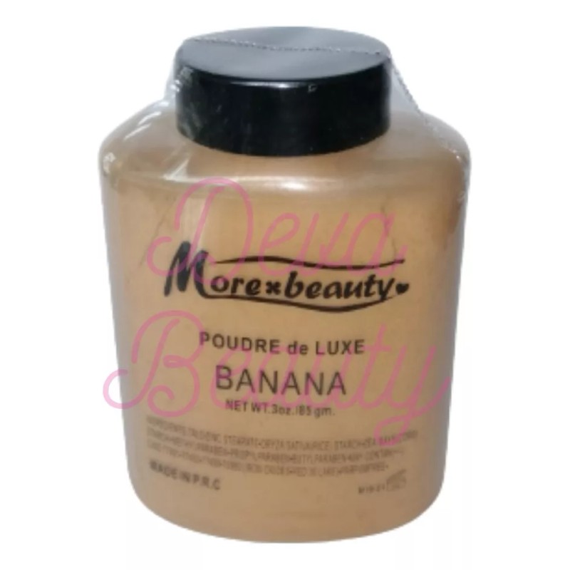 Polvo Traslúcido Banana Sellador De Maquillaje