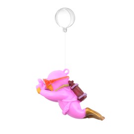 onesimcr Floating Fish Tank Decorations, Aquarium Decorations, Lovely Diver Fish Tank Decorations, Floating Device Fish Tank Accessories，Suitable for All Kinds of Fish Tanks(Purple)…