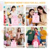 Pink Bow Party Gifts, Bow Birthday Money Pull Out Gift
