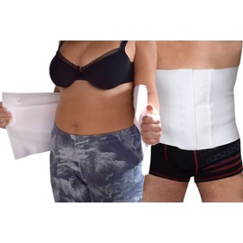 Stomach and Back Support Belt Stomach Belt Postpartum Belt Recovery Made in Italy (M)
