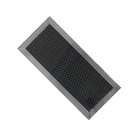 Eopzol AFF49-CH2 Aluminum Mesh Microwave Oven Grease Filter Replacement for GE Fits for GE JX81H Charcoal Carbon Microwave Filter, 4" x 8-9/16" x 3/8", 2-Pack