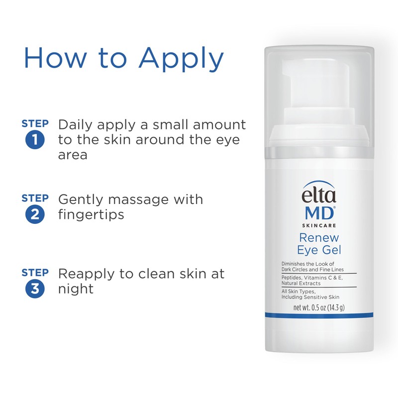 EltaMD EltaMD Renew Eye Gel, Serum for Dark Circles and