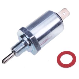 Unbranded Fuel Shut off Solenoid M138477 for John Deere 325 FH531V 345-FD611V 6X4 Gator