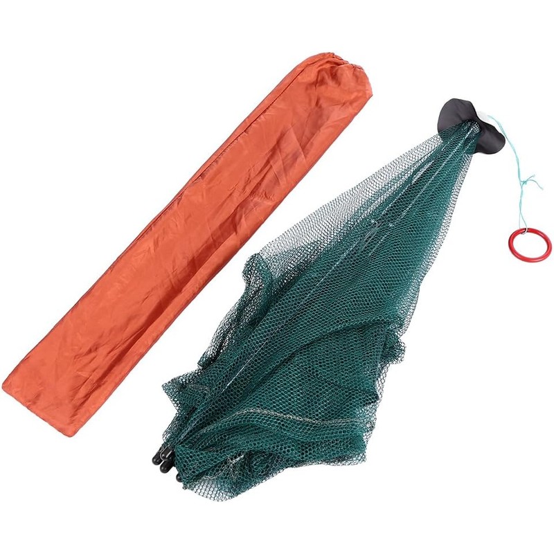 Red de Pesca Plegable Moonyeah – Captura Pejerreyes, Camarones y