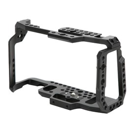 Camera Cage, Aluminium Alloy Wear Resistant Camera Cage Extension Frame Kit for BMPCC 4K/6K Cinematic Cameras