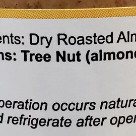 Walnut Creek Almond Butter 100% All-Natural No Salt No Preservatives 13oz