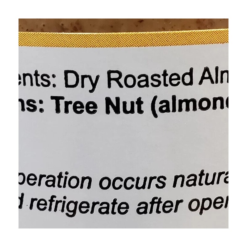 Walnut Creek Almond Butter 100% All-Natural No Salt No Preservatives
