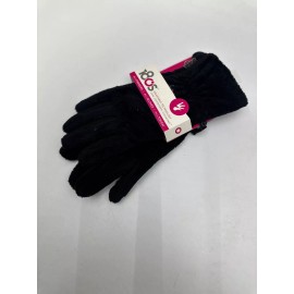 180S WOMENS LUSH ALL TOUGH GLOVES BLACK TOUGH SCREEN SIZE LARGE NEW IN PACKAGE