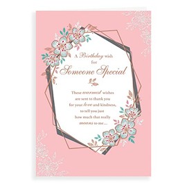 Regal Publishing Classic Birthday Card Someone Special - 9 x 6 inches