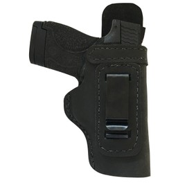 CUSTOM MADE HAND FIT&CUT LEATHER HOLSTER Black RH Right IWB/SG Chiappa RHINO 4"