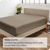 Bare Home Fitted Bottom Sheet Double - Premium 1800 Ultra-Soft