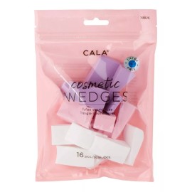 Cala Paquete De Esponjas Cuñas Para Maquillaje Cala 16 Pzas