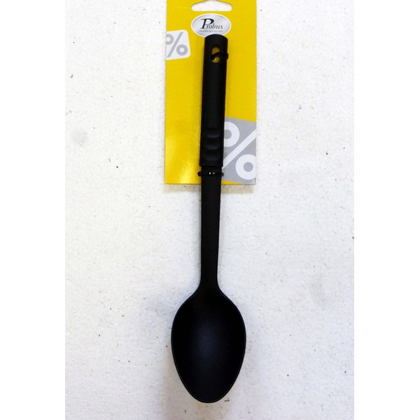 FACKELMANN Probus-Line Serving Spoon 30.5 cm Polypropylene Plastic Black 30.5 x 7.9 x 5.3 cm