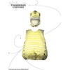 UNDERWRAPS Toddler's Dinosaur T-Rex Printed Belly Babies Costume