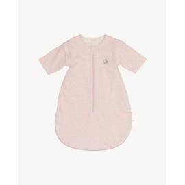 [Organic Cotton] Baby Sleeping Sack Bag, Removable Long Sleeve, Swaddle Wearable Blanket, 1.5 TOG, Girls Boys Toddlers (Pink, 9-12 Months)