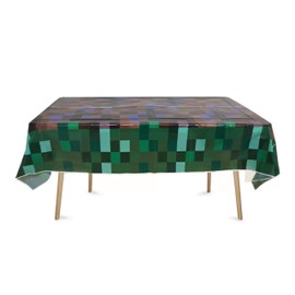 ZhiheHui Birthday party supplies(my world (Tablecloth)