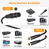 GELRHONR 3Pin XLR to 2 RCA Y Splitter Cable,Un Unbalanced