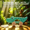 Wooden Crocodile Pull Along Toy, Child-friendly Educational Toy, Kids Toy