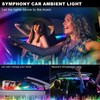 Dreamcolor Acrylic Interior Car LED Strip Light with Wireless APP,
