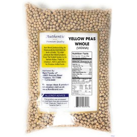 Rani Yellow Peas Whole, Dried (Vatana, Matar) 4lbs (64oz) ~ All Natural | Vegan | Gluten Friendly | Product of USA