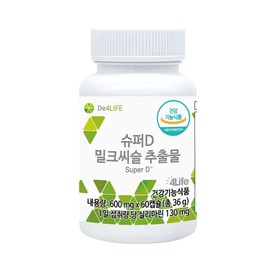 4Life Super D Super D Super D Milk Thistle 60 tablets / 포라이프 슈퍼 디 슈퍼디 슈퍼D 밀크씨슬 60정
