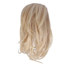 OATIPHO Curly Ponytail Extension Claw Clip for Short Hair Flexible Irregular Braid Hairpiece for Women Synthetic Wave Hair Wig Lightweight and Easy to Wear