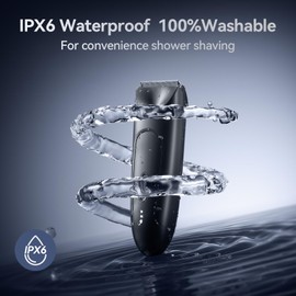 CLEVEB Nuoonu Body Hair Trimmer for Men and Women,Groin & Body Hair Trimmer, Full Body Shaver, Waterproof and Rechargeble, Lenth Adjustable, Multifunctional Shaver Groomer with LED Indicator.