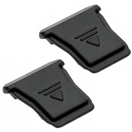 Pack of 2 Hot Shoe Covers for Canon EOS R Series Dust and Dirt Protection for R3, R5C, R6 Mark II, R7, R8, R10, R50 Compatible with Integrated Flash Replaces Canon ER-SC2