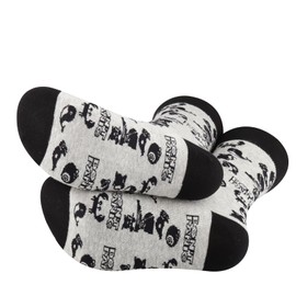 PYOUL 1 Pair Novel Inspired Gift THGTTG Movie Socks Science Fiction Comedy Fan Gift Book Lover Gift (UK, Alpha, One Size, Regular, Regular, THGTTG Movie 1 Pair)