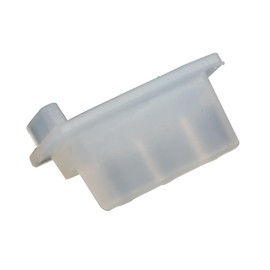 Futheda 30PCS Silicone USB 2.0 3.0 Anti Dust Plug Protector Anti Oxidation Female Interface End Cap USB Port Cover Stopper for Tablet PC Notebook Laptop Transparent