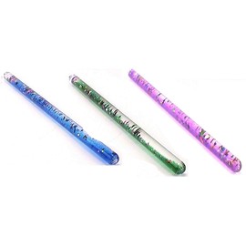 Stars and Moon Glitter Wand for Kaleidoscopes or Party Favor 11 Inch