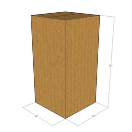 12x12x24 New Corrugated Boxes for Moving or Shipping Needs 32 ECT