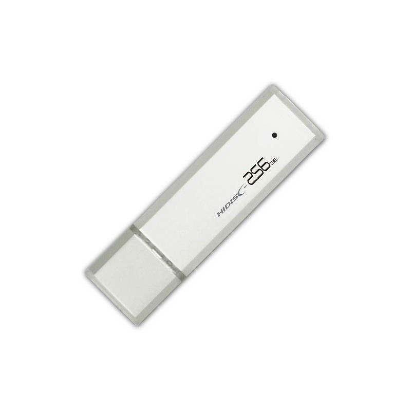 HIDISC USB 3.0 Flash Drive 256GB Silver Cap