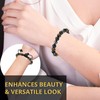 Triple Protection Crystal Bracelet – Gemstone Bead Bracelet with Adjustable
